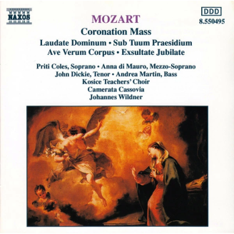 MOZART - Wildner - Messe en do majeur, pour solistes, chur, orgue et or